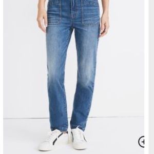 Madewell Classic Straight Full-Length Jeans in Marfield